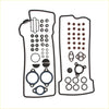 Black rubber full gasket kit with circular and oval seals for Suzuki Grand Vitara XL7 27L 2001-2006