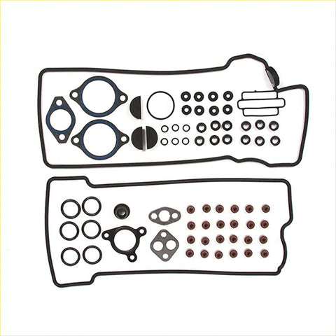 Black rubber full gasket kit with circular and shaped seals plus metallic parts for Suzuki Grand Vitara XL7 2.7L 2001-2006