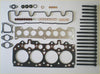 Black rubber gasket set with metallic valve cover and head gaskets copper washers and bolts for defender discovery range rover
