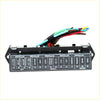 Black phyllis automotive fuse box with labeled slots and colorful wiring for datsun nissan 720 1980-1989 use