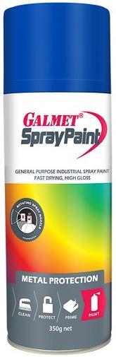 Galmet Fast Dry Spray Paint Ocean Blue Gloss 350g