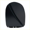 Black glossy plastic gas fuel cover lid with smooth curved design for nissan navara king cab d40 4wd 2007-2014