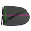 Black glossy plastic car side mirror cover 17cm by 215cm for nissan navara double cab 4x4 d40 gas fuel door cover