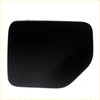 Black glossy gas fuel filler door cover with rounded edges for isuzu d-max rodeo gmc canyon chevrolet