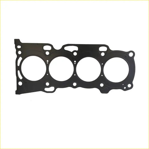 Black rubber head gasket with four circular openings and mounting holes for gasket pro 1azfe toyota camry avensis rav4 ii