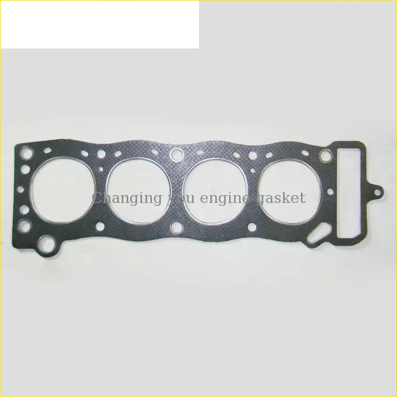 Black textured gasket pro 21r 21r-u cylinder head gasket with four circular openings for Toyota Cressida Celica 2.0
