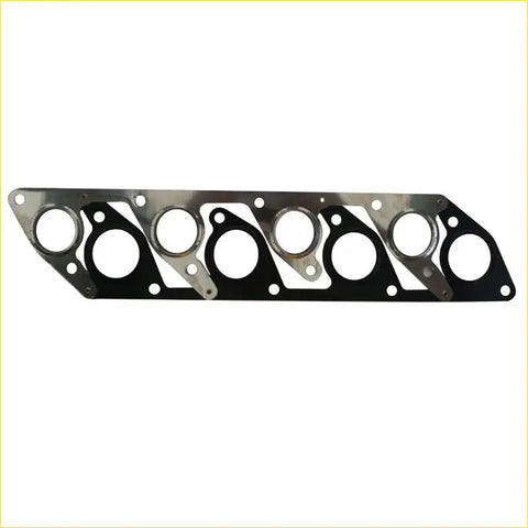 Black and silver engine head gasket with circular cutouts for mitsubishi pajero hyundai terracan 4d56 4d56t d4bh engine
