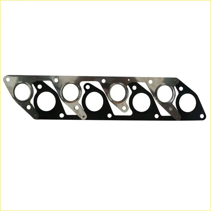 Black and silver engine head gasket with circular cutouts for mitsubishi pajero hyundai terracan 4d56t engine use