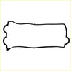 Black outline of a rectangular scalloped label for gasket pro 4efe rocker cover for toyota corolla
