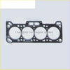 Black 4g15 engine head gasket with four white circular openings for mitsubishi lancer colt 12v cylinder head seal