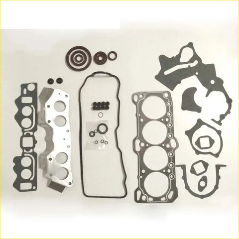Black and silver engine head gasket set with seals o-rings and metal parts for mitsubishi galant 4g64 8v md997168