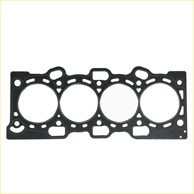 Black rubber head gasket with four circular openings for mitsubishi lancer 4g93 4g92 4g94 engine use