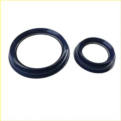 Dark blue rubber crankshaft oil seals with glossy finish and metallic rings for mitsubishi pajero 4m40 4m40t engine gasket pro