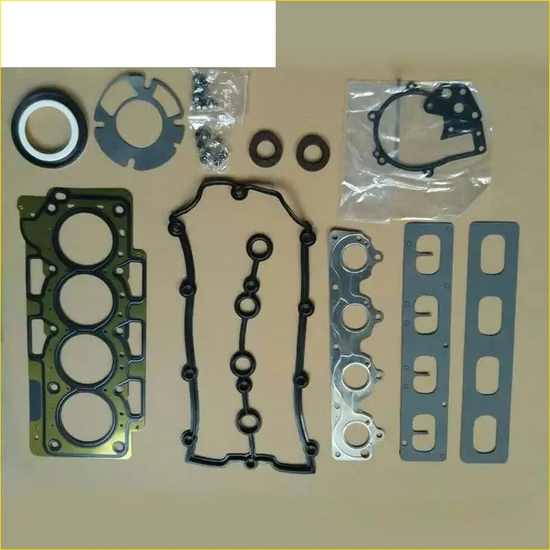 Black rubber gasket set with metal seals for CHERY A5 TIGGO 5 2.0L 16V SQR484F full set 484J-100001