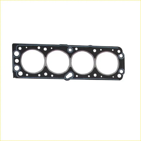 Black engine head gasket with four circular openings and smaller holes for daewoo nexia aranos espero 16v a15mf use