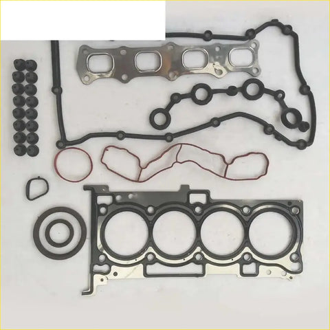 Black rubber gasket set with metallic engine head parts for dodge caliber avenger chrysler sebring valve cover seal