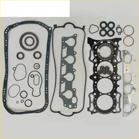 Black rubber gasket set with metal rings and seals for engine repair for gasket pro f22b1 honda acura accord v