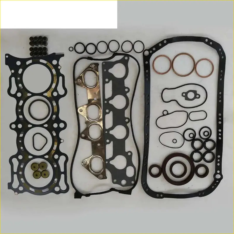 Black rubber gasket set with metallic parts and copper rings for gasket pro f22b2 f22b8 honda accord coupe and shuttle ra 2.2 16v