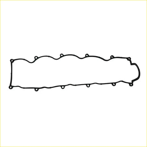Black rubber valve cover gasket with circular mounting holes for ford asia oceania endeavour mazda b-serie rocker cover