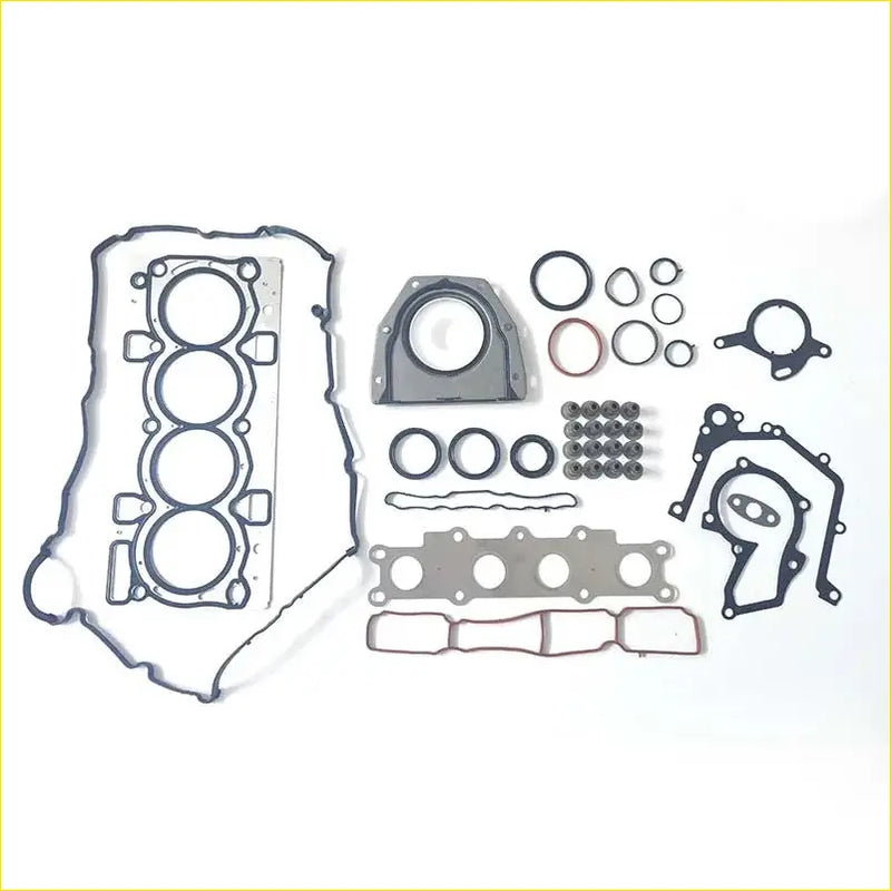 Black rubber gasket set for engine head and valve cover metal full set for ford mondeo focus volvo s60 v70 s80