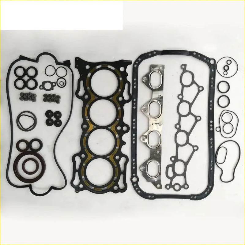 Black rubber gasket set with metal parts for engine head by gasket pro for honda accord 16v sohc and prelude engines