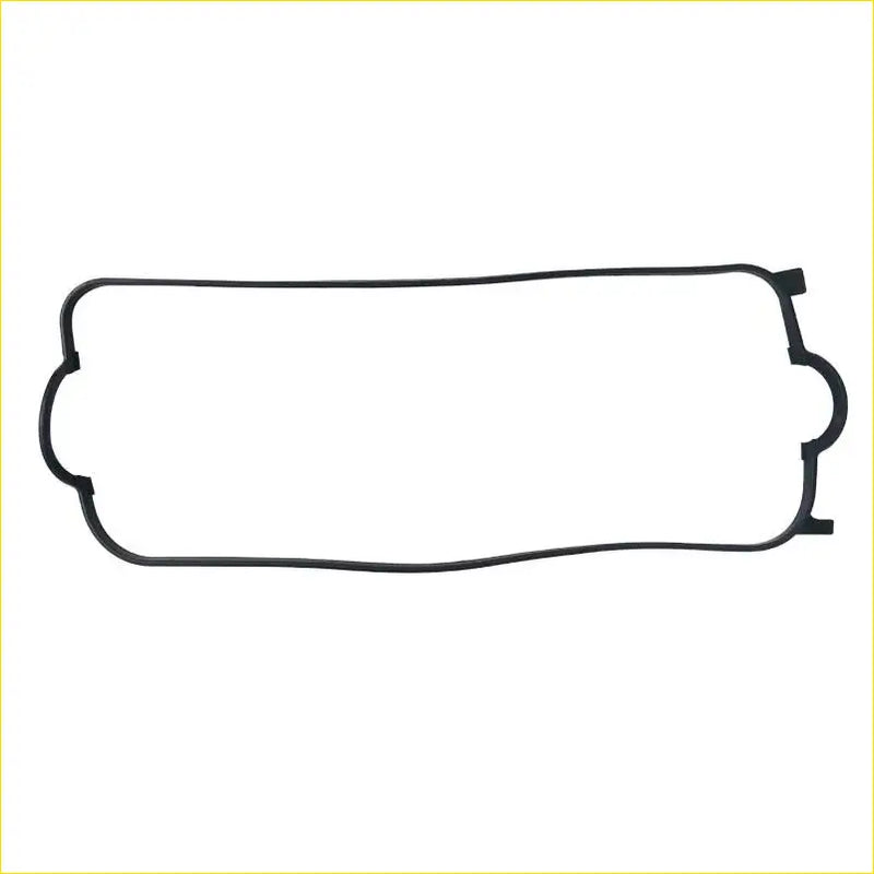 Black rubber rectangular gasket with rounded corners for Honda Accord CD5 F22B1 rocker cover by gasket pro
