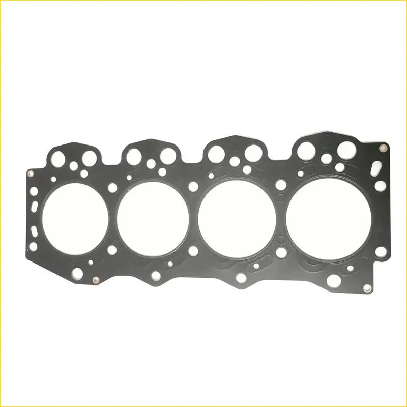 Black metal cylinder head gasket with four large holes and bolt holes for kia bongo pregio k2700 2.7 j2 engine