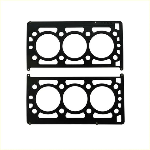 Black metal engine head gaskets with three circular openings for kia sedona rover mg zt zs krv6 k5 25k4f cylinder set