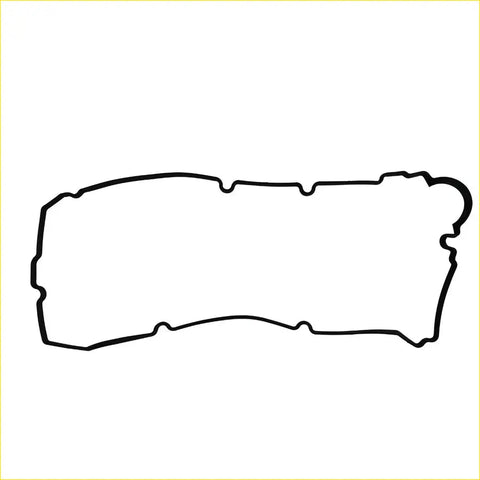 Black rubber gasket with irregular edges for mitsubishi l 200 25l 4wd kb4t 4d56t rocker valve cover gasket