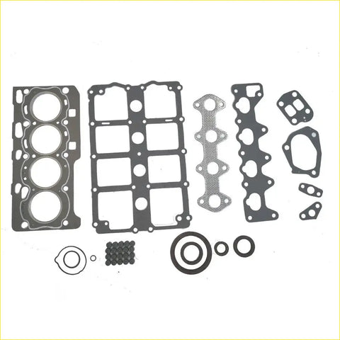 Black rubber gasket set for engine head and intake manifold for mitsubishi pajero mini junior 4a30 4a30t md