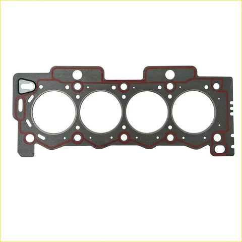 Gray metallic cylinder head gasket with red sealing compound for peugeot 106 205 306 309 405 citroen zx ax bx c15 tu3a