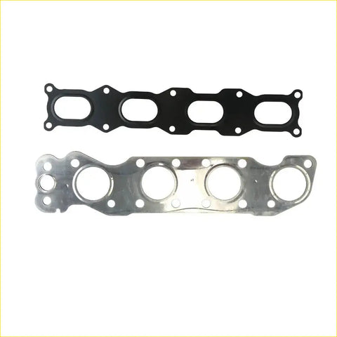 Black rubber gasket and metallic manifold flange assembly for gasket pro suzuki vitara jimny chevrolet cruise liana use