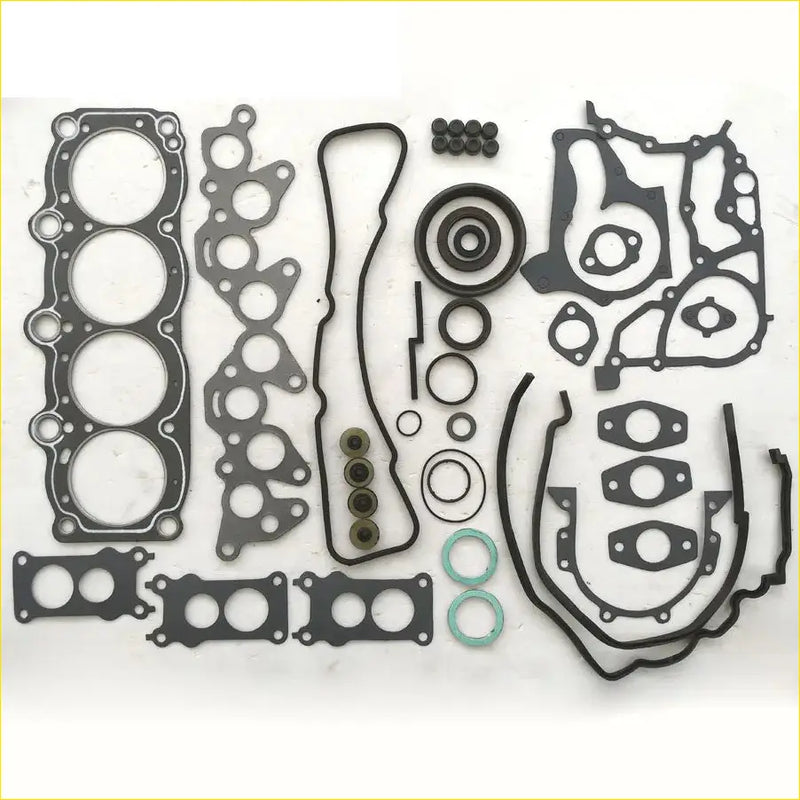 Black rubber gasket pro set with various shapes for toyota camry vista celica corona 2.0 2s full engine seal kit
