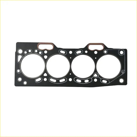 Black gasket pro cylinder head gasket for toyota corolla starlet 12v with four circular openings and copper sections
