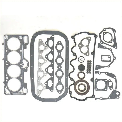 Black rubber gasket set made for hyundai accent engine components by gasket pro g4e g4ek full set