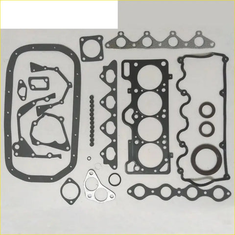 Black rubber gasket set made of metal for hyundai s coupe accent 1.5 engine components gasket pro g4e g4ek