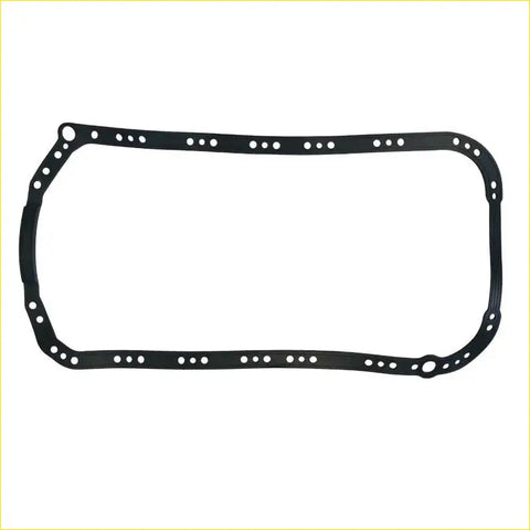 Black rubber gasket with circular holes for gasket pro honda accord v ce cf 22 f22b1 oil pan use