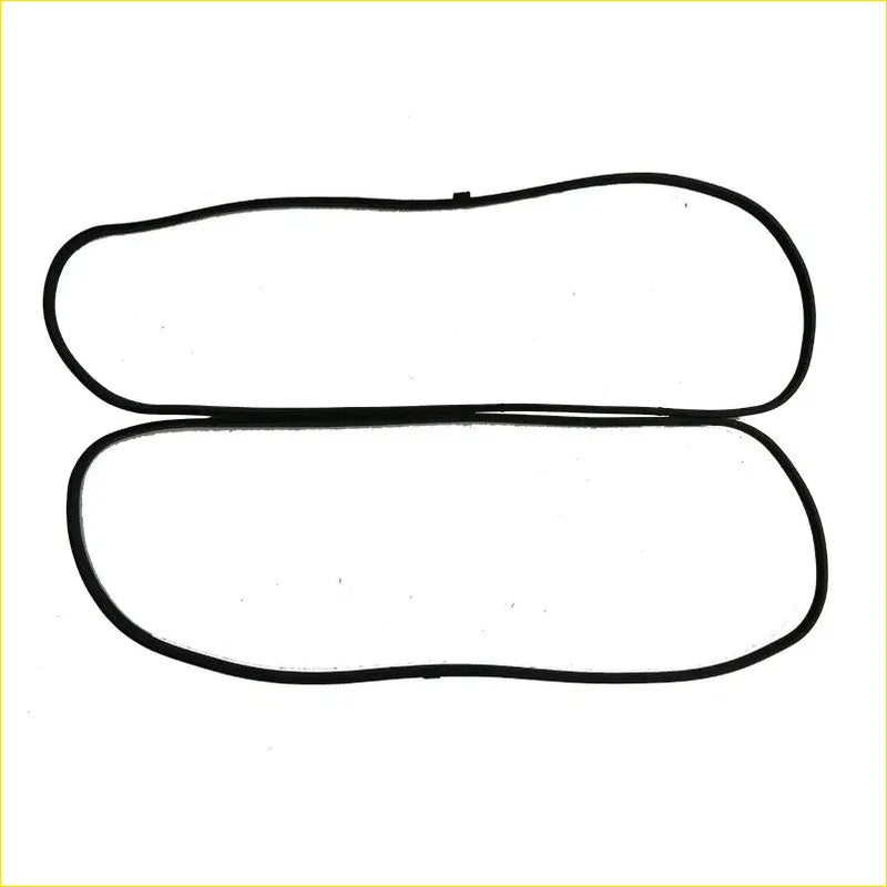 Black rubber oval gaskets for gasket pro honda accord vi coupe 3.0 v6 24v rocker cover valve cover 2pcs
