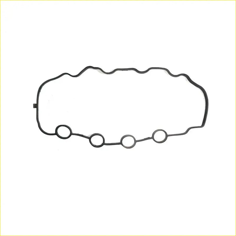 Black rubber valve cover gasket with five circular cutouts for honda city jazz ii 1.2 1.3 l13a3 l13a5 engines