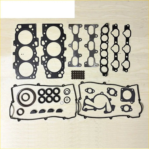 Black rubber and metal engine head gasket set in various sizes for gasket pro hyundai beijing sonata 27l g6ba full set