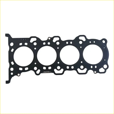 Black rubber cylinder head gasket with four openings and edge holes for suzuki wagon r 16v engine use