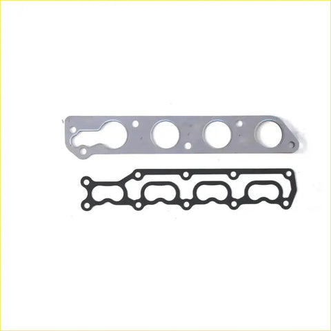 Silver metal intake manifold gasket with black rubber sealant layer for gasket pro k14b suzuki wagou 16v dohc use