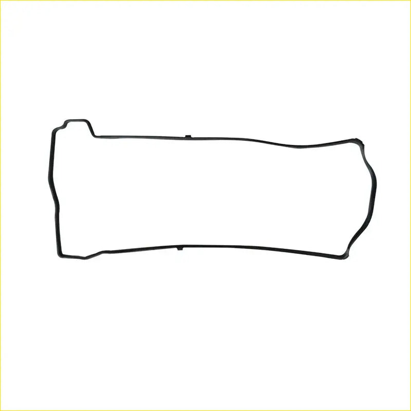 Black rubber gasket pro k24a6 with smooth flexible texture and precise contours for honda accord element rocker cover