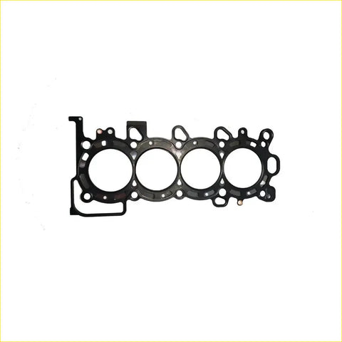 Black rubber head gasket with four circular openings and mounting holes for honda city saloon 1.2 1.3 cylinder head
