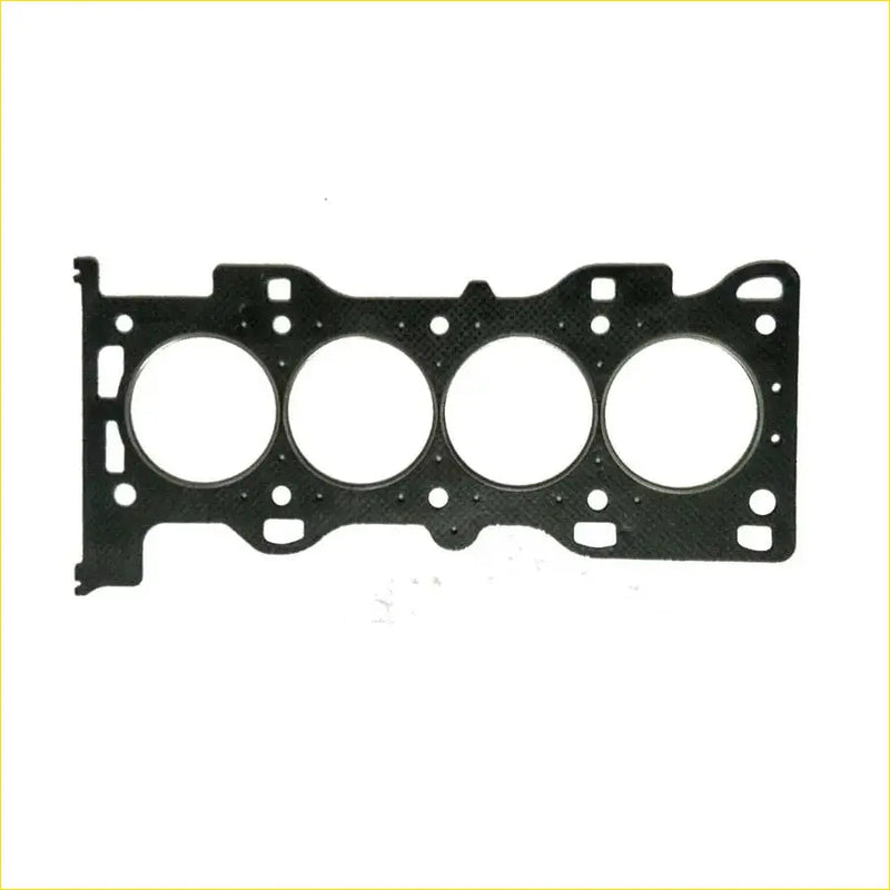 Black gasket pro engine head gasket with four circular openings and textured surface for ford mondeo iii 2.0 16v