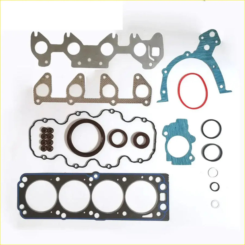 Blue and black engine head gasket set with seals and metal parts for Chevrolet Aveo Daewoo Lanos 1.4 1.5L engines