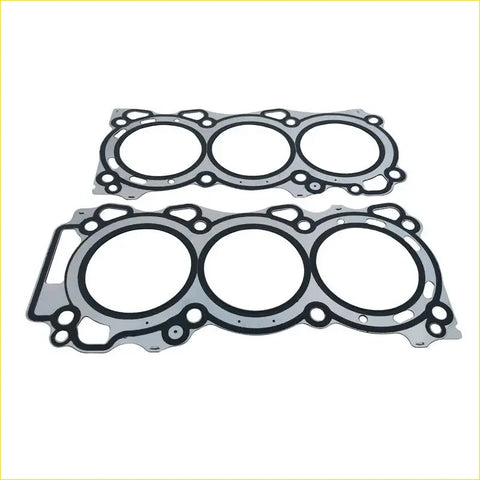 Silver metallic gasket pro cylinder head gaskets with black rubber seals for nissan maxima qx murano altima teana 3.5 vq35de