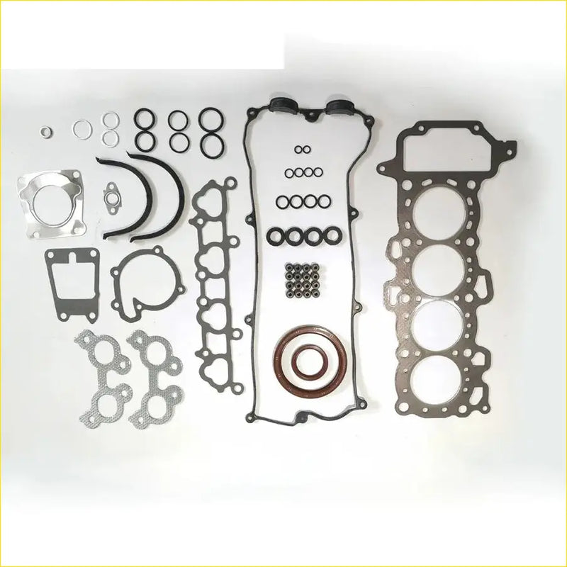 Black rubber gasket set with metal components and seals for gasket pro nissan micra k11 cg10de engine maintenance