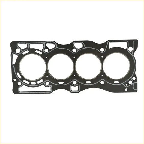 Black gasket pro engine head gasket with four circular openings and reinforced design for nissan sentra altima