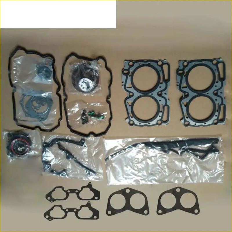 Set of metal engine head gaskets and sealing components for gasket pro subaru forester impreza legacy ej204 repair